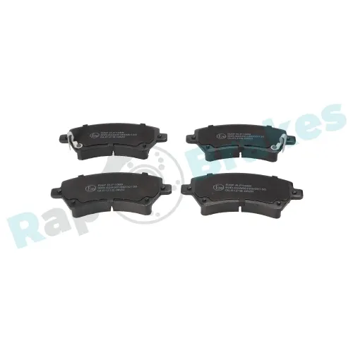 Bremsbelagsatz, Scheibenbremse Vorderachse RAP BRAKES R-P1089 Bild Bremsbelagsatz, Scheibenbremse Vorderachse RAP BRAKES R-P1089