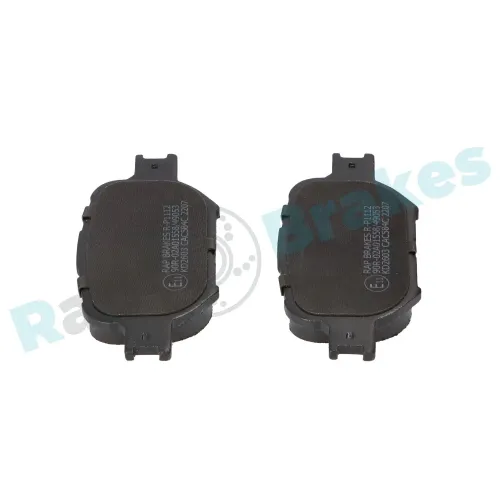 Bremsbelagsatz, Scheibenbremse Vorderachse RAP BRAKES R-P1112 Bild Bremsbelagsatz, Scheibenbremse Vorderachse RAP BRAKES R-P1112