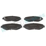 Bremsbelagsatz, Scheibenbremse Vorderachse RAP BRAKES R-P1121