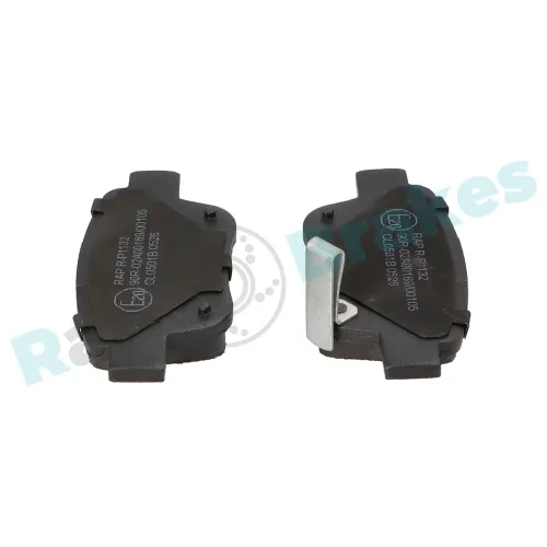 Bremsbelagsatz, Scheibenbremse Hinterachse RAP BRAKES R-P1132 Bild Bremsbelagsatz, Scheibenbremse Hinterachse RAP BRAKES R-P1132