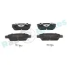 Bremsbelagsatz, Scheibenbremse Hinterachse RAP BRAKES R-P1136