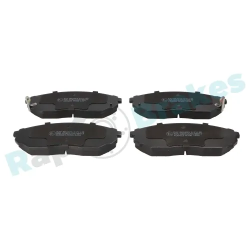 Bremsbelagsatz, Scheibenbremse Vorderachse RAP BRAKES R-P1138 Bild Bremsbelagsatz, Scheibenbremse Vorderachse RAP BRAKES R-P1138