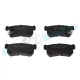 Bremsbelagsatz, Scheibenbremse Hinterachse RAP BRAKES R-P1160