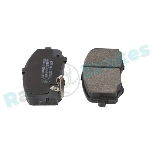 Bremsbelagsatz, Scheibenbremse Vorderachse RAP BRAKES R-P1163 Bild Bremsbelagsatz, Scheibenbremse Vorderachse RAP BRAKES R-P1163