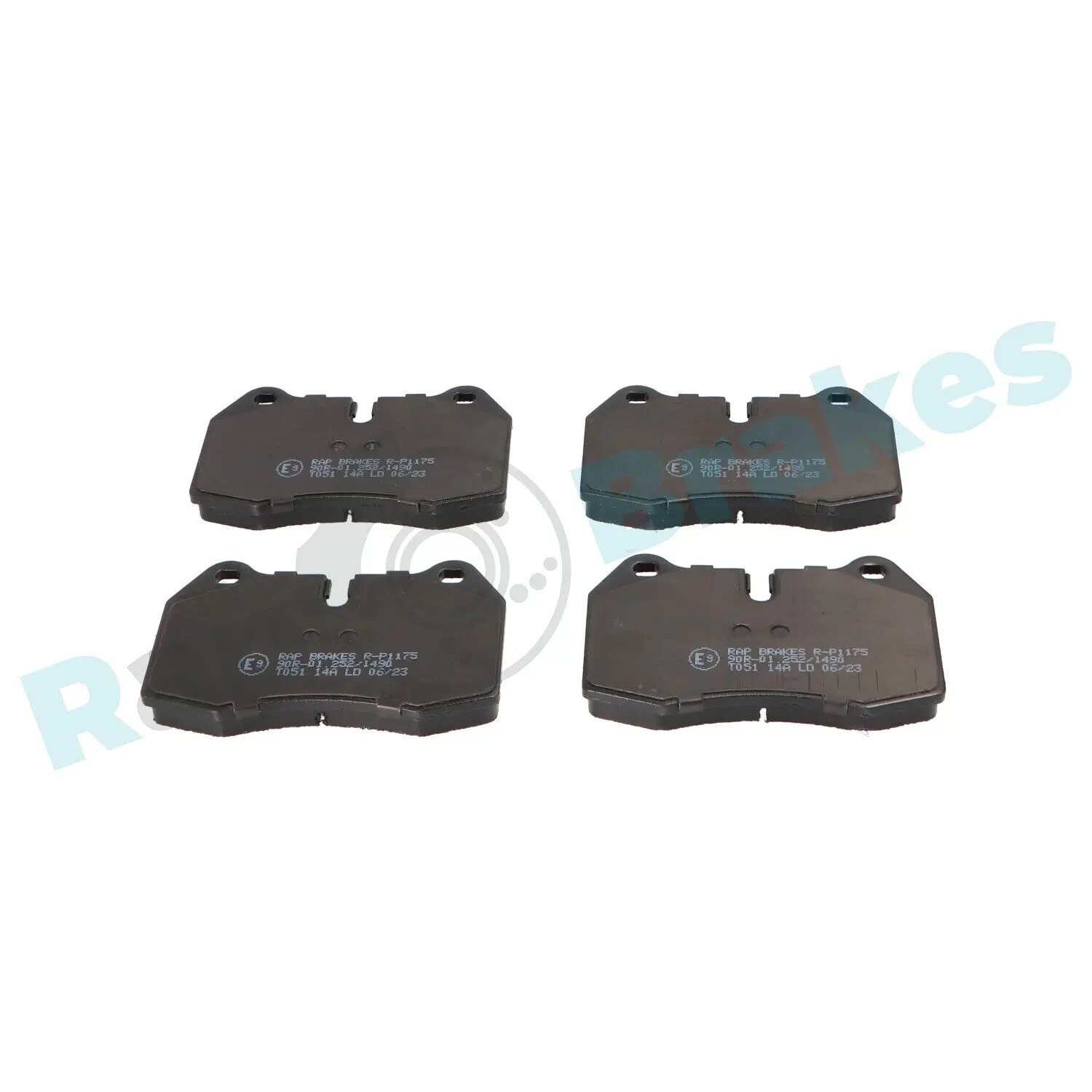 Bremsbelagsatz, Scheibenbremse Vorderachse RAP BRAKES R-P1175