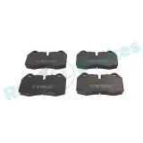 Bremsbelagsatz, Scheibenbremse Vorderachse RAP BRAKES R-P1175