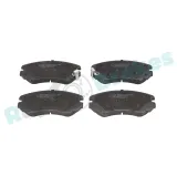 Bremsbelagsatz, Scheibenbremse Vorderachse RAP BRAKES R-P1180