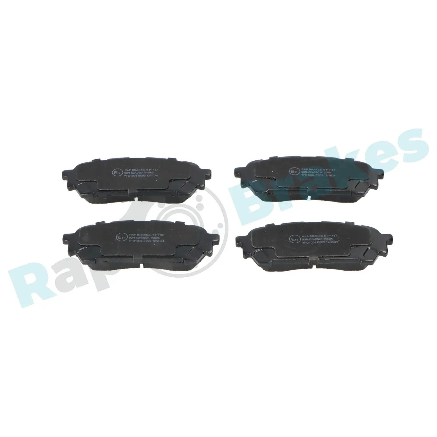 Bremsbelagsatz, Scheibenbremse Hinterachse RAP BRAKES R-P1187