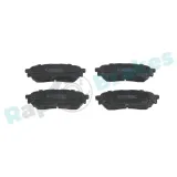 Bremsbelagsatz, Scheibenbremse Hinterachse RAP BRAKES R-P1187