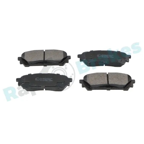 Bremsbelagsatz, Scheibenbremse Hinterachse RAP BRAKES R-P1187 Bild Bremsbelagsatz, Scheibenbremse Hinterachse RAP BRAKES R-P1187