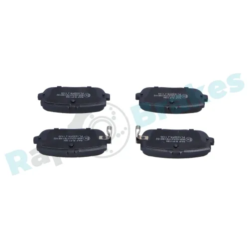 Bremsbelagsatz, Scheibenbremse Hinterachse RAP BRAKES R-P1194 Bild Bremsbelagsatz, Scheibenbremse Hinterachse RAP BRAKES R-P1194