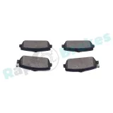 Bremsbelagsatz, Scheibenbremse Hinterachse RAP BRAKES R-P1194