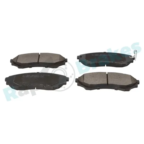 Bremsbelagsatz, Scheibenbremse Vorderachse RAP BRAKES R-P1195 Bild Bremsbelagsatz, Scheibenbremse Vorderachse RAP BRAKES R-P1195