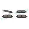 Bremsbelagsatz, Scheibenbremse Hinterachse RAP BRAKES R-P1197 Bild Bremsbelagsatz, Scheibenbremse Hinterachse RAP BRAKES R-P1197