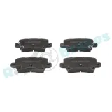 Bremsbelagsatz, Scheibenbremse Hinterachse RAP BRAKES R-P1200