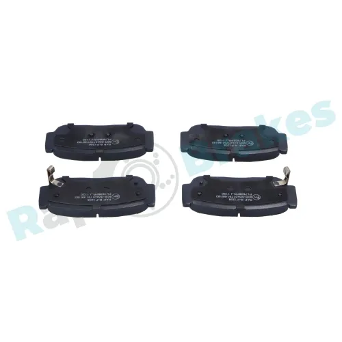 Bremsbelagsatz, Scheibenbremse Hinterachse RAP BRAKES R-P1208 Bild Bremsbelagsatz, Scheibenbremse Hinterachse RAP BRAKES R-P1208