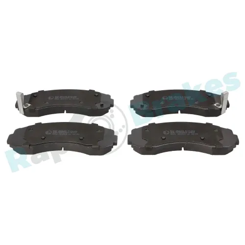 Bremsbelagsatz, Scheibenbremse Vorderachse RAP BRAKES R-P1224 Bild Bremsbelagsatz, Scheibenbremse Vorderachse RAP BRAKES R-P1224