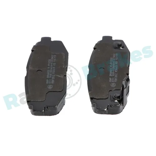 Bremsbelagsatz, Scheibenbremse Hinterachse RAP BRAKES R-P1232 Bild Bremsbelagsatz, Scheibenbremse Hinterachse RAP BRAKES R-P1232