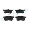 Bremsbelagsatz, Scheibenbremse Hinterachse RAP BRAKES R-P1236