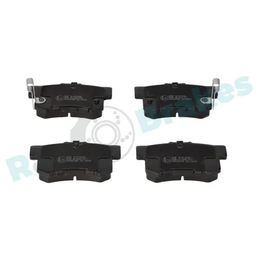 Bremsbelagsatz, Scheibenbremse Hinterachse RAP BRAKES R-P1236 Bild Bremsbelagsatz, Scheibenbremse Hinterachse RAP BRAKES R-P1236