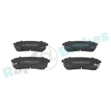 Bremsbelagsatz, Scheibenbremse Hinterachse RAP BRAKES R-P1238