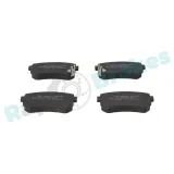 Bremsbelagsatz, Scheibenbremse Hinterachse RAP BRAKES R-P1240