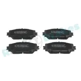 Bremsbelagsatz, Scheibenbremse Vorderachse RAP BRAKES R-P1247