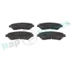 Bremsbelagsatz, Scheibenbremse Vorderachse RAP BRAKES R-P1254 Bild Bremsbelagsatz, Scheibenbremse Vorderachse RAP BRAKES R-P1254