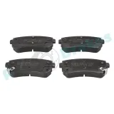 Bremsbelagsatz, Scheibenbremse Hinterachse RAP BRAKES R-P1260