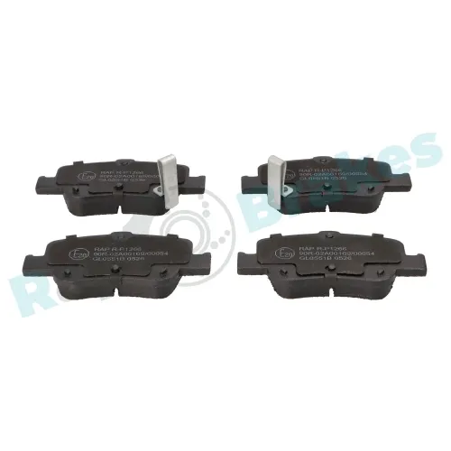 Bremsbelagsatz, Scheibenbremse Hinterachse RAP BRAKES R-P1266 Bild Bremsbelagsatz, Scheibenbremse Hinterachse RAP BRAKES R-P1266