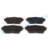 Bremsbelagsatz, Scheibenbremse Vorderachse RAP BRAKES R-P1276