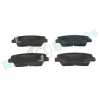 Bremsbelagsatz, Scheibenbremse Hinterachse RAP BRAKES R-P1284 Bild Bremsbelagsatz, Scheibenbremse Hinterachse RAP BRAKES R-P1284