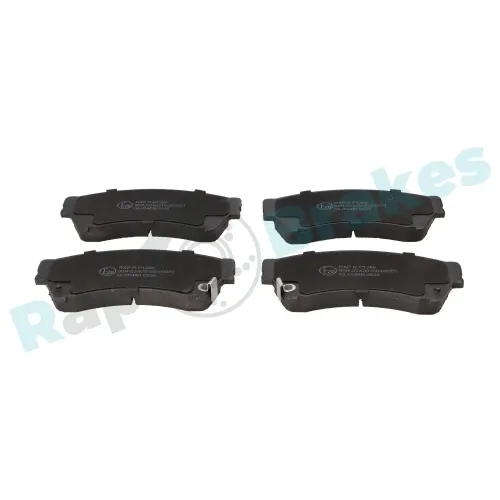 Bremsbelagsatz, Scheibenbremse Vorderachse RAP BRAKES R-P1286 Bild Bremsbelagsatz, Scheibenbremse Vorderachse RAP BRAKES R-P1286