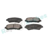 Bremsbelagsatz, Scheibenbremse Vorderachse RAP BRAKES R-P1304