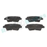 Bremsbelagsatz, Scheibenbremse Hinterachse RAP BRAKES R-P1315