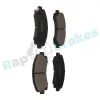 Bremsbelagsatz, Scheibenbremse Vorderachse RAP BRAKES R-P1318 Bild Bremsbelagsatz, Scheibenbremse Vorderachse RAP BRAKES R-P1318