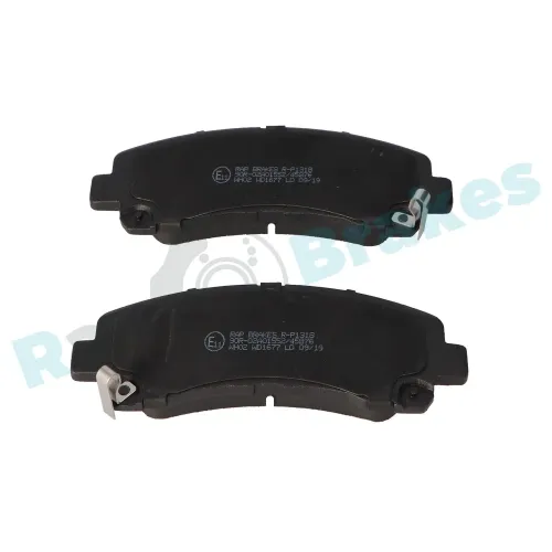Bremsbelagsatz, Scheibenbremse Vorderachse RAP BRAKES R-P1318 Bild Bremsbelagsatz, Scheibenbremse Vorderachse RAP BRAKES R-P1318