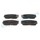 Bremsbelagsatz, Scheibenbremse Hinterachse RAP BRAKES R-P1330