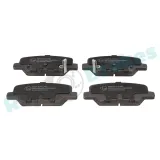 Bremsbelagsatz, Scheibenbremse Hinterachse RAP BRAKES R-P1343