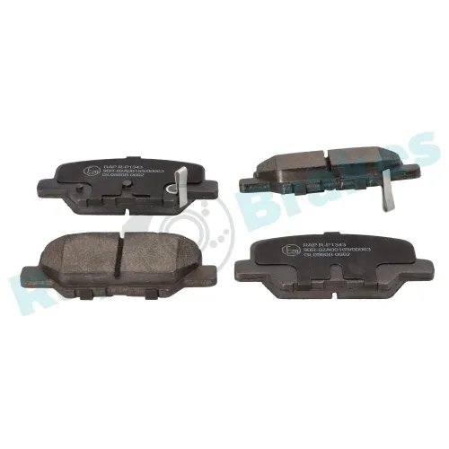 Bremsbelagsatz, Scheibenbremse Hinterachse RAP BRAKES R-P1343 Bild Bremsbelagsatz, Scheibenbremse Hinterachse RAP BRAKES R-P1343