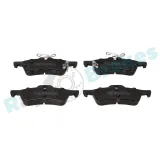 Bremsbelagsatz, Scheibenbremse Hinterachse RAP BRAKES R-P1345