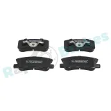 Bremsbelagsatz, Scheibenbremse Hinterachse RAP BRAKES R-P1349