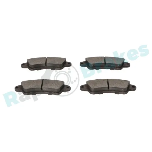 Bremsbelagsatz, Scheibenbremse Hinterachse RAP BRAKES R-P1386 Bild Bremsbelagsatz, Scheibenbremse Hinterachse RAP BRAKES R-P1386