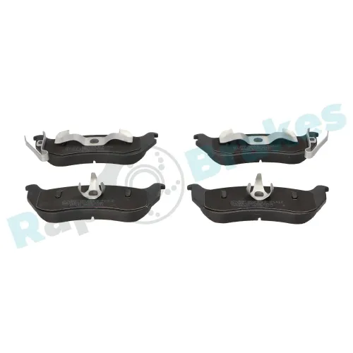 Bremsbelagsatz, Scheibenbremse Hinterachse RAP BRAKES R-P1412 Bild Bremsbelagsatz, Scheibenbremse Hinterachse RAP BRAKES R-P1412