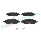 Bremsbelagsatz, Scheibenbremse Vorderachse RAP BRAKES R-P1415