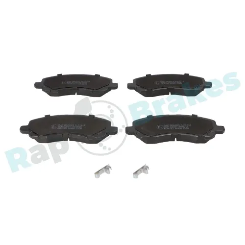 Bremsbelagsatz, Scheibenbremse Vorderachse RAP BRAKES R-P1415 Bild Bremsbelagsatz, Scheibenbremse Vorderachse RAP BRAKES R-P1415