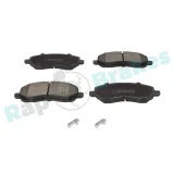 Bremsbelagsatz, Scheibenbremse Vorderachse RAP BRAKES R-P1415