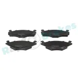 Bremsbelagsatz, Scheibenbremse Vorderachse RAP BRAKES R-P1440