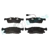 Bremsbelagsatz, Scheibenbremse Vorderachse RAP BRAKES R-P1445