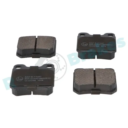 Bremsbelagsatz, Scheibenbremse Hinterachse RAP BRAKES R-P1487 Bild Bremsbelagsatz, Scheibenbremse Hinterachse RAP BRAKES R-P1487